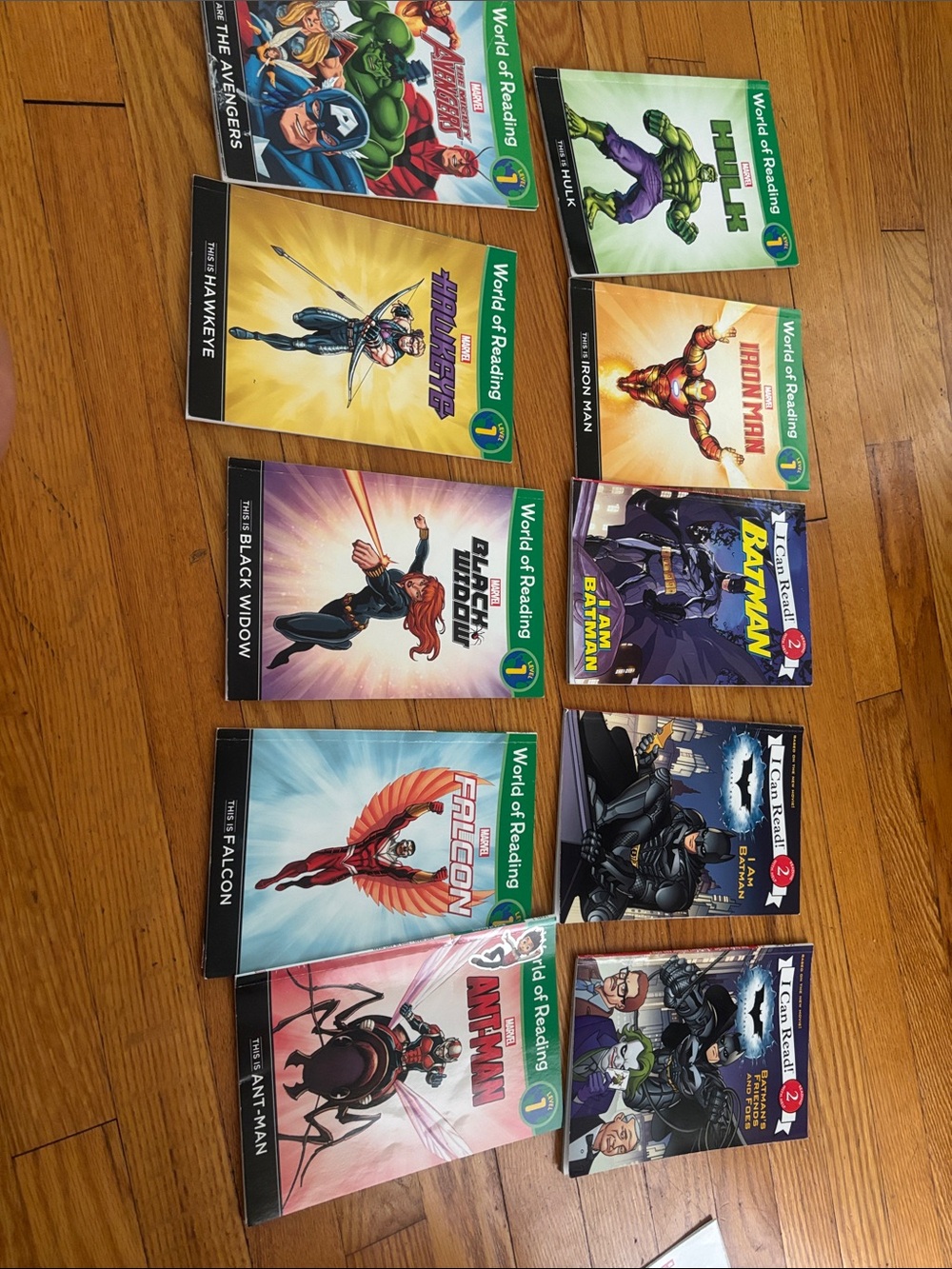 Marvel World of Reading Kids Book Set for Early Readers